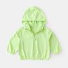 [Colección de abrigos con protección solar] Abrigo Doodle para niño, top con capucha de verano para niños, ropa infantil nueva de verano