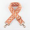 Correa de hombro ancha de 5 cm, moderna, combinable con todo, accesorios personalizados para bolsos con nuevo patrón jacquard, correa de hombro para bolso alargada y ensanchada