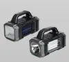 Linterna multifuncional solar transfronteriza, reflector portátil recargable de alto brillo, iluminación manual para exteriores