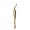 Pinzas de acero inoxidable de alta precisión con diseño de salmón, pinza princesa, pinza de pluma dorada, pinzas para injerto de floración, pestañas