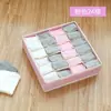 Caja de almacenamiento para ropa interior y calcetines, estilo cajón, de tela, para uso doméstico, para guardar calcetines y sujetadores, caja de almacenamiento y organización para armario