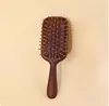 Peine de Cojín de Aire, Peine de Airbag, Peine de Madera para Meridianos de la Cabeza, Peine de Sándalo para Mujeres, Cabello Liso, Cabello Largo, Cuero Cabelludo, Peine para el Hogar y Viaje