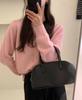 Nuevo Punto de Cachemir de Principios de Otoño para Mujer Cuello Redondo Color Sólido Moda Casual Estilo Coreano Suave y Sedoso Punto de Lana Ropa de Punto Chaqueta