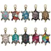 Set Mixto de 120 Colgantes de la Serie Animales Marinos para Pulseras, Collares, Llaveros DIY, Estrellas de Mar, Peces, Accesorios de Caracoles