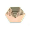 Brinquedo Hexagonal para Alívio de Estresse Impresso em 3D Transfronteiriço Jogo de Empilhar Torre de Cenoura Brinquedo Educacional Criativo Infantil Atacado