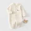Monos Acolchados de Algodón de Aire para Bebés de Otoño e Invierno Ropa Caliente para Recién Nacidos Ropa para Bebés de Hombres y Mujeres Categoría a de Algodón Puro