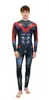 Disfraz de Halloween DC Titans Nightwing Disfraz Cosplay Body con Estampado Muscular Disfraz de Halloween para Role-Playing