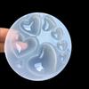 Molde de Silicona Espejo 3 Goteando Tamaño Amor Mariposa Animal del Bosque Ardilla Zorro Accesorios para Carcasa de Teléfono Móvil