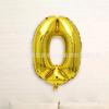 Globo metálico de aluminio de 16 pulgadas relleno de helio puede flotar vacío dorado plateado digital para celebración del día de graduados 2024 tienda globo de Año Nuevo