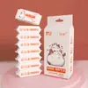 Mini Toallitas Húmedas Paquete Pequeño para Manos y Boca de Bebés y Niños Pequeños Portátiles Desmontables Toallitas de Limpieza Mini Toallitas Húmedas para Bebés