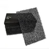 Venta al por mayor del fabricante Esponja de Filtro para Acuario de Algodón Bioquímico Negro Material de Filtro Hoja de Algodón para Filtro 10-60Ppi
