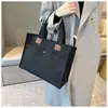 Bolsa de Lienzo Personalizada con Cinta, Bolsa Cruzada de Compras en Stock, Bolsa Simple Ecológica con Logo, Bolsa de Mano para Documentos de Conferencia
