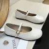 Zapatos de abuela tejidos populares, cómodos y ligeros, estilo coreano para mujer, nuevos de primavera 2026, planos, versátiles, sin cordones, de punta baja, zapatos individuales