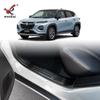 Adequado para modificação Suzuki Fronx, pedal de boas-vindas anti-riscos integrado, faixa de soleira interna de aço inoxidável, faixa brilhante decorativa