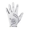 Luvas de Golfe Masculinas Ttygj, Luva Única para Mão Esquerda, Couro PU, Respirável, Antiderrapante, Luvas Esportivas de Golfe, Branco