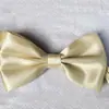 Traje de Vestir de Negocios para Hombre 2018 Poliéster Seda Moño Traje de Boda Corbata de Moño Multicolor Color Sólido
