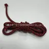 Corda Paracord Poliéster Redonda Sarja Colorida Preta 5mm Cordão para Bolsa DIY Corda de Moletom Calça Corda de Mala