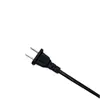 Cable de Alimentación de Dos Pines Estándar de EE. UU. 1 m Cable Adaptador de Corriente AC Enchufe de Figura de Ocho de Dos Conductores Cable de Alimentación de Adaptador AC Enchufe de Figura de Ocho Estándar de EE. UU. Lámpara de Escritorio Núcleo de Cobre