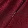 Vestido de noiva para mães, vestido de outono de manga comprida, elegante e emagrecedor, roupas para mulheres de meia-idade e idosas, vestido cheongsam para sogra