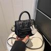 Bolsa Infantil 2026 Nuevo Estilo Coreano Forma de Concha Conejito Hada Color de Nicho Bloqueo de Color Mini Bolso Cruzado para Mujer Bolso de Labial
