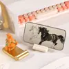 Estilo Chinês Dinastia Tang Cavalo Gordo Resina Suporte de Telefone Decoração de Mesa Suporte Preguiçoso para Celular Ornamento Três Cores Tang Produto Cultural de Viagem