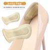 GEL GEL autoadhesivo agua corrugado antideslizante pegatina para talón tacones altos de mujer anti-patada anti-desgaste pegatina trasera pegatina para talón de zapato