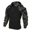 Modelo nuevo transfronterizo, traje de rana de asalto de segunda generación, chaqueta de camuflaje táctica, de manga larga, corte holgado, elástica y transpirable para hombre, adecuada para actividades al aire libre