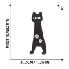 Patches de Bordado Computadorizado Patches de Desenho Animado Patches de Tecido Bordado Patches Termocolantes para Roupas Patches Adesivos Gato Gato Preto Diário Uso Diário