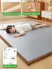 Tapete de Rattan de Seda de Gelo Tapete Fresco Tapete de Chão Grau A para Mãe e Bebê Tapete de Engatinhar Tapete de Chão para Dormir Tapete de Dormir Tapete Tatami
