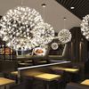 Spark ball estrelado restaurante lustre loja bar balcão caixa suporte escada decoração bola lâmpada barbearia comercial