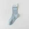 Calcetines de Yoga Profesionales Antideslizantes Primavera Otoño Calcetines de Media Pantorrilla para Mujer Especiales para Interiores Fitness Pilates Ejercicio Calcetines de Piso para Adultos