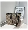 Bolsa Tote de Gran Capacidad a Cuadros para Mujer Modelo Nuevo 2026 Versátil de Alta Gama Bolso de Hombro para Viajes Cotidianos Bolso de Mano de Moda