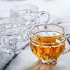 Nova Caneca de Café com Alça Espessa Estilo Europeu 200ml Copo de Vidro para Chá Copo de Cristal para Leite Sobremesa Doméstico