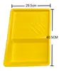 Fábrica de Origem Atacado Frete Grátis Paletas de Plástico que Mudam de Cor Personalizadas 9'' 7'' 4'' Paletas de Tinta
