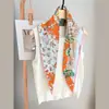 Suministro Transfronterizo de Bufandas de Seda de Sarga de Alta Gama, Bufandas Chal con Estampado de Diamantes de Hangzhou, Los Más Populares de Amazon para Otoño Versátil