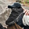 Sapatos Esportivos Masculinos de Renda para Todas as Estações Sapatos de Caminhada Resistentes ao Desgaste com Solado Grosso Baixo Tênis Casuais de Caminhada Grande Tamanho Transfronteiriços
