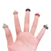 Pinza Metálica Redonda para el Cabello de Yu Shuxin y Jennie, Mismo Estilo para Flequillo, Pinza Lateral para la Frente de Mujer con Pedrería, Pasador, Accesorio para el Cabello