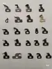 Base de anel de fio fino, placa de pressão de anel, limpador de anel de arame, acessórios para fio fino, acessórios têxteis, estampagem, molas de máquina de fiação