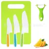 Faca de plástico infantil faca de frutas terno jardim de infância educação infantil não machuca a mão cortar vegetais cortar bolo brinquedo faca terno