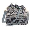 Bolso de Hombro tipo Cubo Estilo Étnico Simple Moderno Verano 2024 Nuevo Color de Contraste Nariz Elegante Distintivo Bolso de Hombro para Mujer