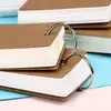 Caderno de vocabulário inglês com espiral, cartões de palavras em inglês portáteis de bolso, bloco de notas de folhas soltas, pequeno caderno