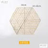 Esterilla de malla tejida de bambú para evitar que se pegue al fondo de la olla, lámina hexagonal de bambú para evitar que se queme, malla de bambú para estofar pescado, rejilla de bambú