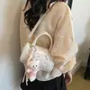Bolsa de Mão Estampada Tendência de Nicho Primavera e Verão Bolsa Almofada para Mulheres Novo Produto 2026, Linda e Versátil Bolsa de Ombro Transversal para Compras
