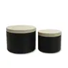 Lata de metal redonda para vela aromática DIY de tubo reto 4oz caixa de lata pote redondo fábrica de origem atacado pote de vela