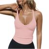 Colete de Tricô Novo Primavera e Verão Y2K Transfronteiriço Roupas Europeias e Americanas Sexy Slim Camisa Camada Interna Marca Trbottomy