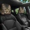 Funda para reposacabezas de coche con diseño de cachorro animal, funda de asiento a prueba de polvo, estilo lindo, almohada de coche, almohada para el cuello
