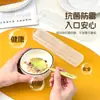 Cuchara de Titanio Palillos de Titanio Palillos y Cuchara de Gama Alta Juego de Tres Piezas Juego de Vajilla de Cuchara y Palillos Juego de Regalo Vajilla Portátil Juego para Viajes de Estudiantes