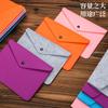 Pastas de Feltro A4 A3 A5, Pastas de Arquivo com Botão de Pressão para Escritório, Sacos para Armazenamento de Documentos com Impressão de Logotipo Disponível