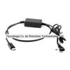 TIPO-C para DR falsa caixa de bateria PD linha de fonte de alimentação adequada para Canon LP-E5 E8 E10 E12 E15 E17