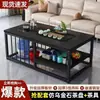 Mesa de chá simples e pequena para apartamento, mesa de chá pequena para sala de estar, totalmente automática, simples, para preparar chá, mesa integrada para casa, mesa de chá kung fu